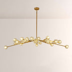 72 Inch Crystal Arm Oval Chandelier – Boule
