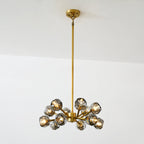 24 Inch Smoked Crystal Sputnik Sphere Chandelier – Boule