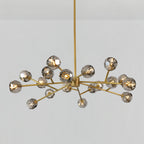 48 Inch Smoked Crystal Sputnik Sphere Chandelier – Boule