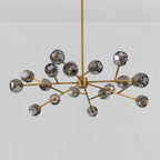 48 Inch Smoked Crystal Sputnik Sphere Chandelier – Boule