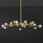 60 Inch Smoked Crystal Sputnik Sphere Chandelier – Boule