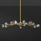 60 Inch Smoked Crystal Sputnik Sphere Chandelier – Boule