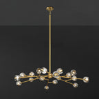 60 Inch Smoked Crystal Sputnik Sphere Chandelier – Boule
