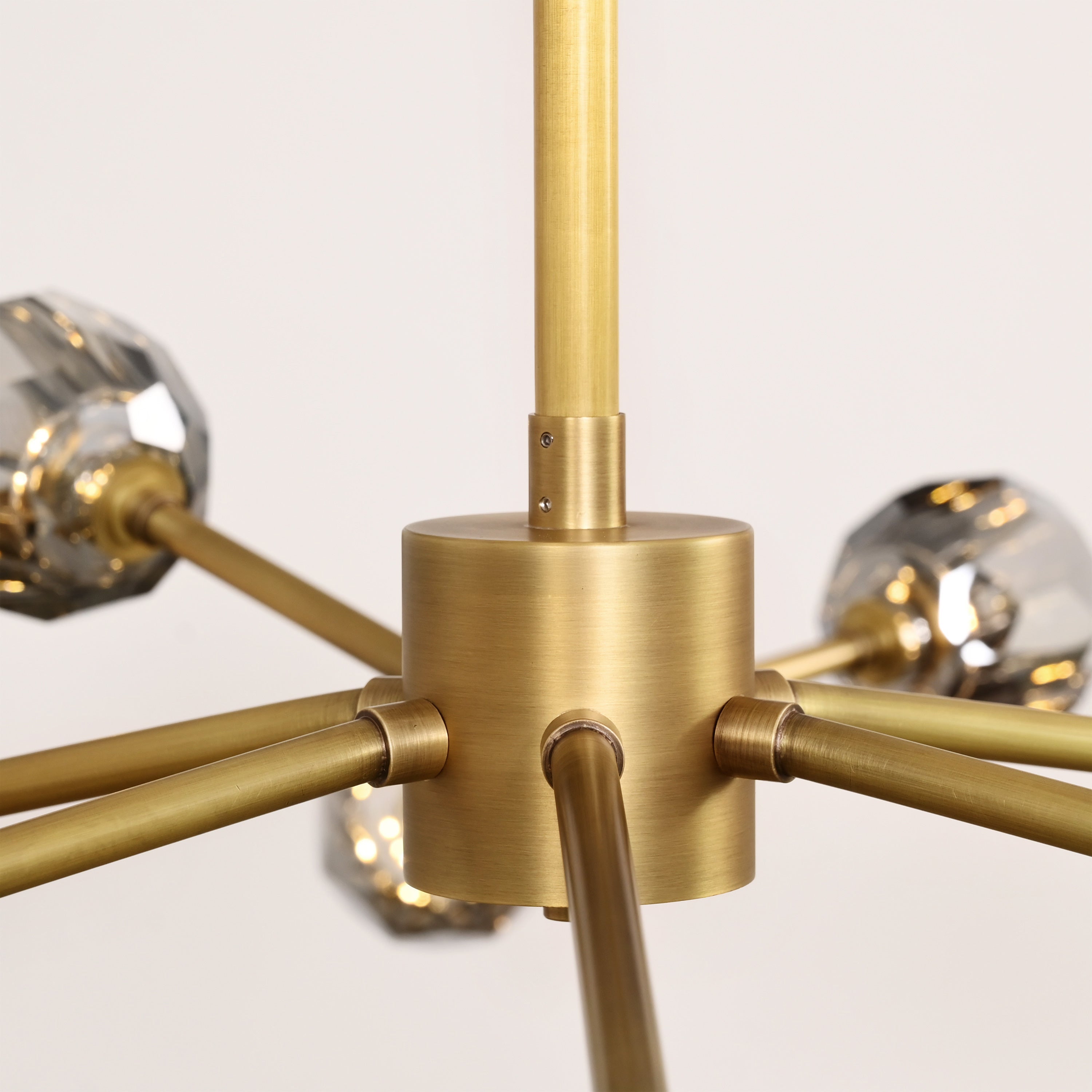 72 Inch Smoked Crystal Sputnik Sphere Chandelier – Boule