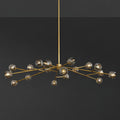72 Inch Sputnik Globe Smoked Crystal Chandelier – Boule