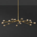 72 Inch Smoked Crystal Sputnik Sphere Chandelier – Boule
