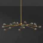 72 Inch Smoked Crystal Sputnik Sphere Chandelier – Boule