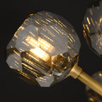 36 Inch Smoked Crystal Sputnik Sphere Chandelier – Boule
