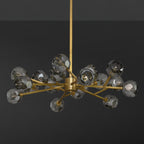 36 Inch Smoked Crystal Sputnik Sphere Chandelier – Boule