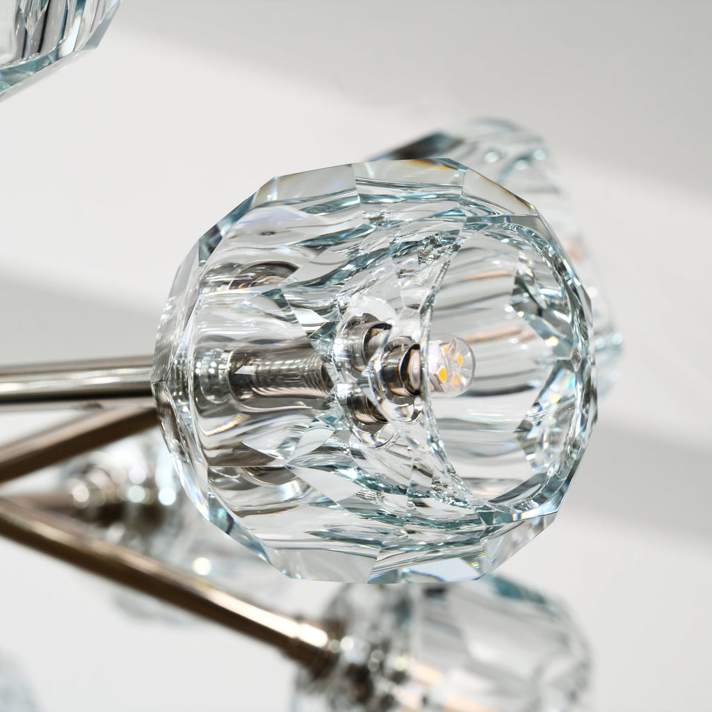 24 Inch Crystal Sputnik Sphere Chandelier – Boule
