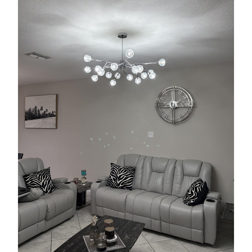 48 Inch Crystal Sputnik Sphere Chandelier – Boule