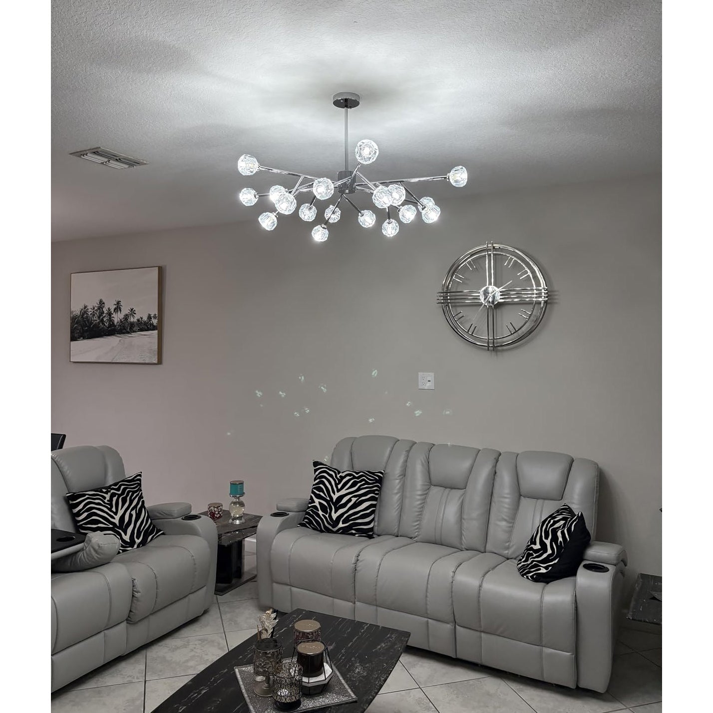 48 Inch Crystal Sputnik Sphere Chandelier – Boule
