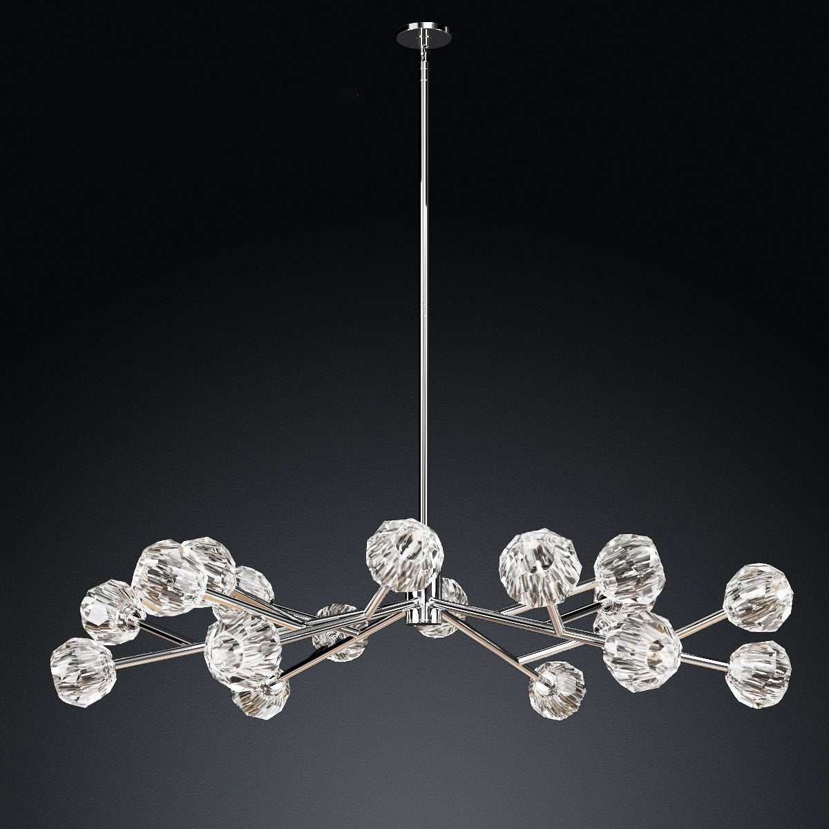 48 Inch Crystal Sputnik Sphere Chandelier – Boule