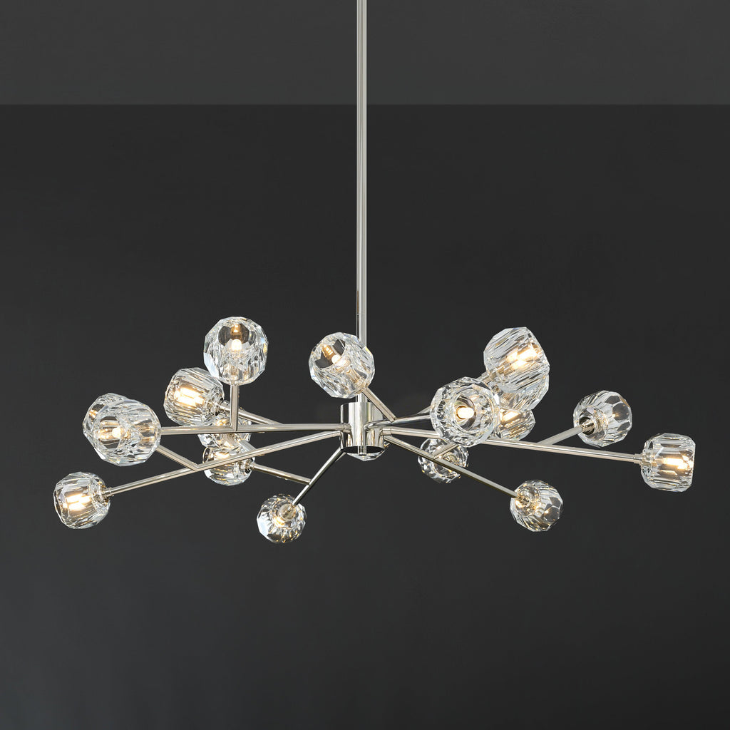 48 Inch Crystal Sputnik Sphere Chandelier – Boule