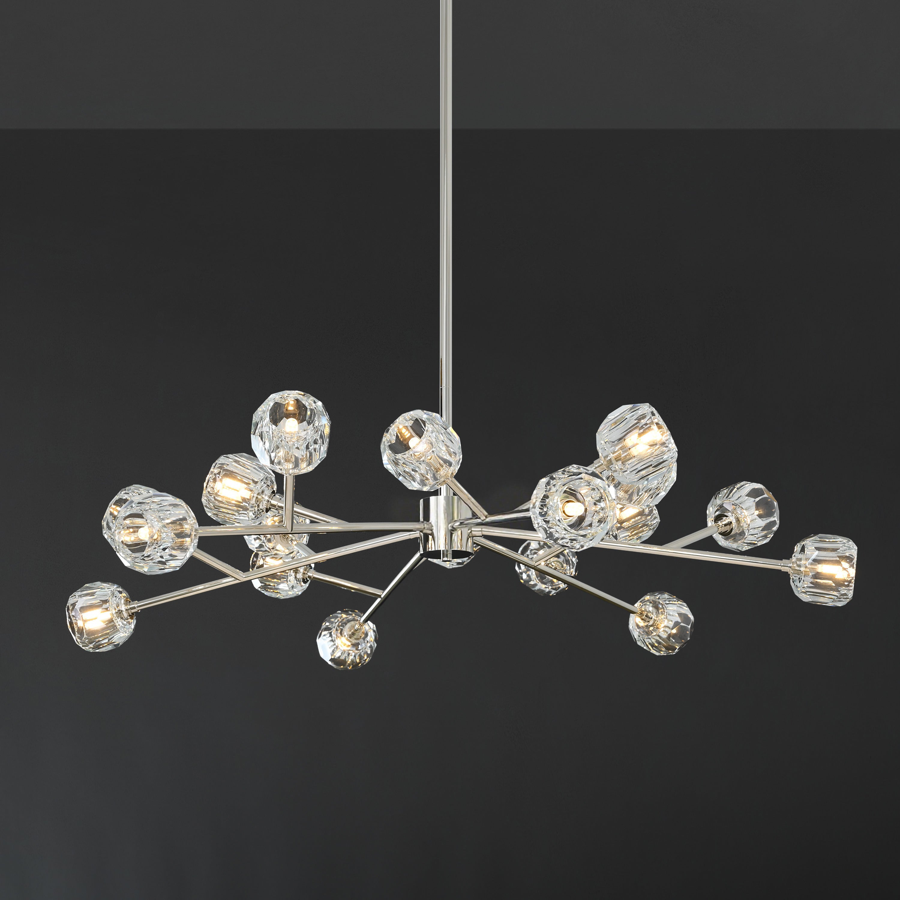 48 Inch Crystal Sputnik Sphere Chandelier – Boule