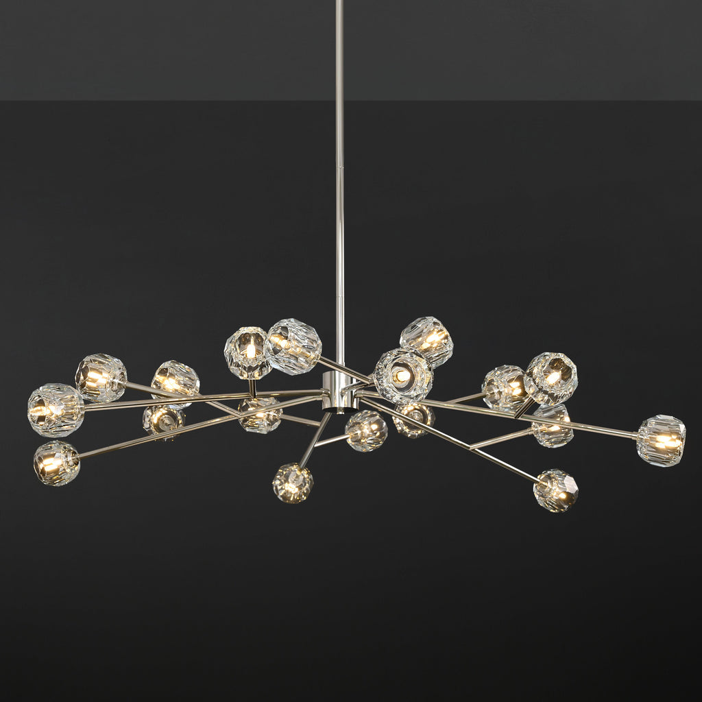 60 Inch Crystal Sputnik Sphere Chandelier – Boule