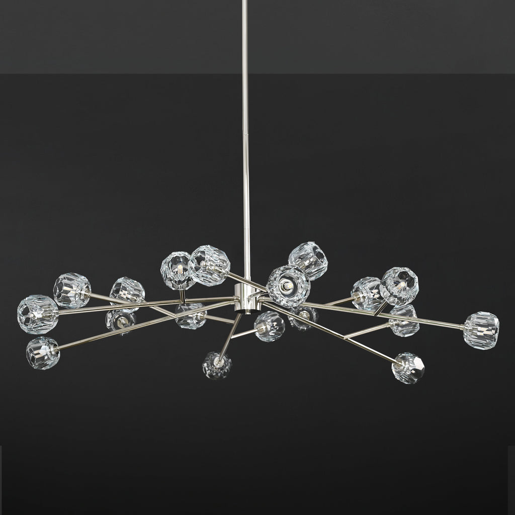 60 Inch Crystal Sputnik Sphere Chandelier – Boule
