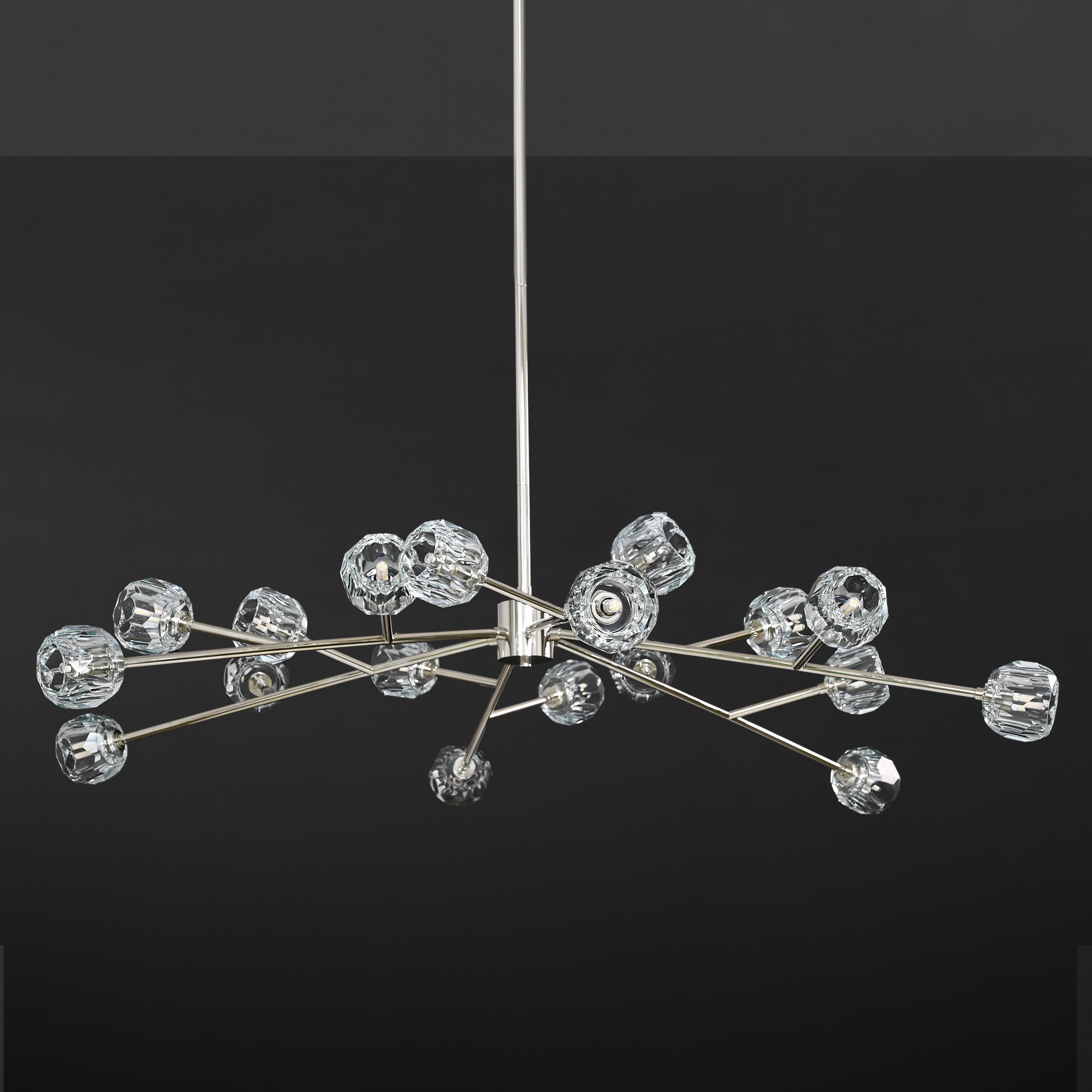 60 Inch Crystal Sputnik Sphere Chandelier – Boule