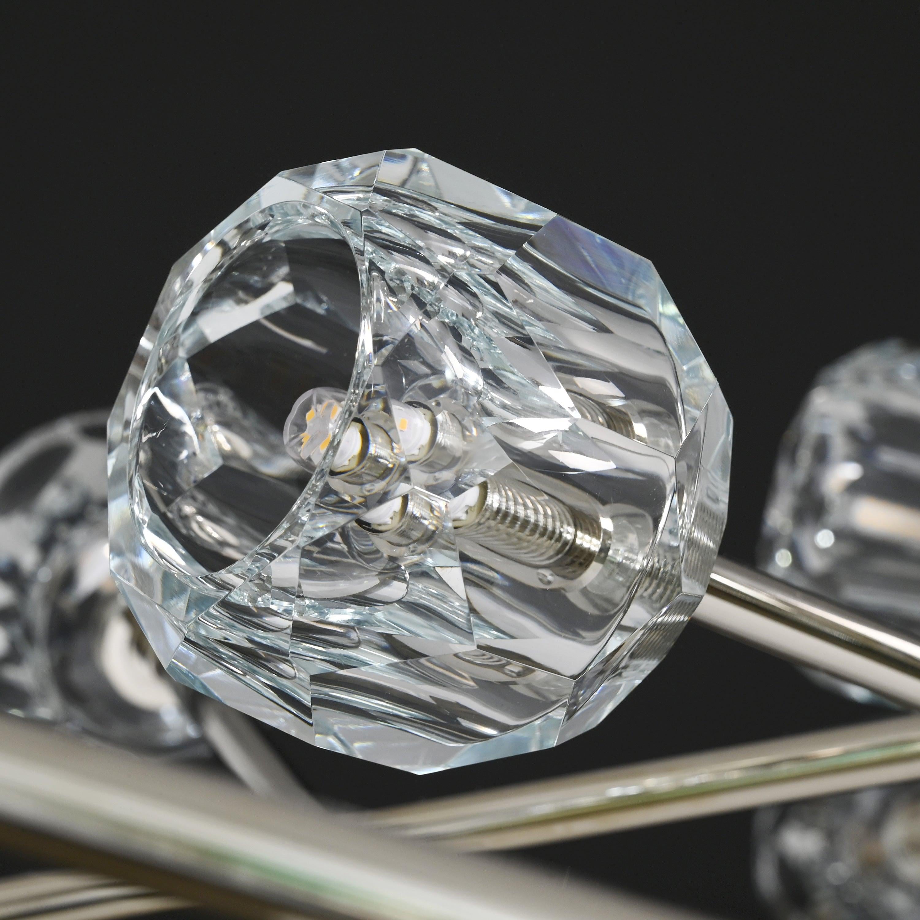 60 Inch Crystal Sputnik Sphere Chandelier – Boule