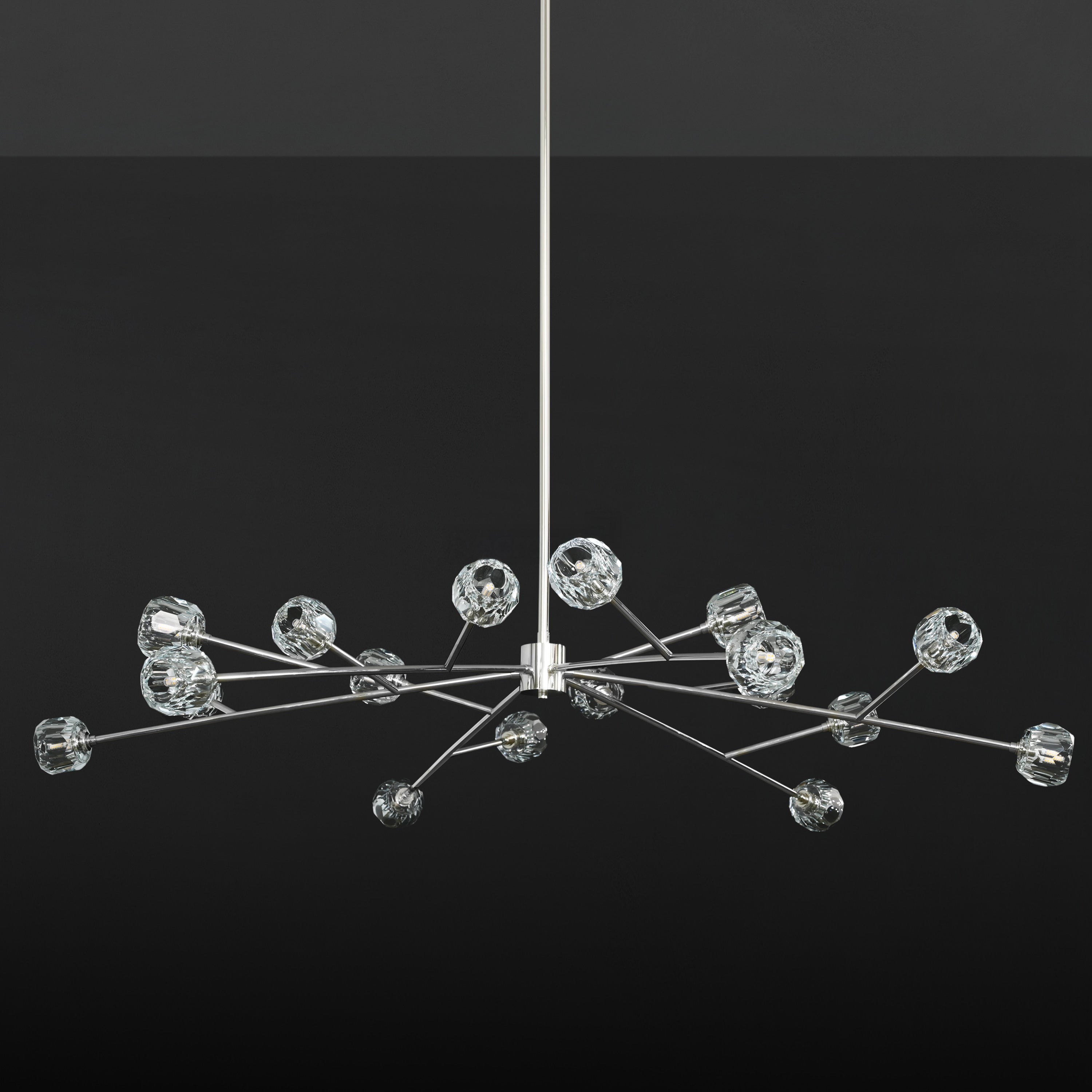 72 Inch Crystal Sputnik Sphere Chandelier – Boule