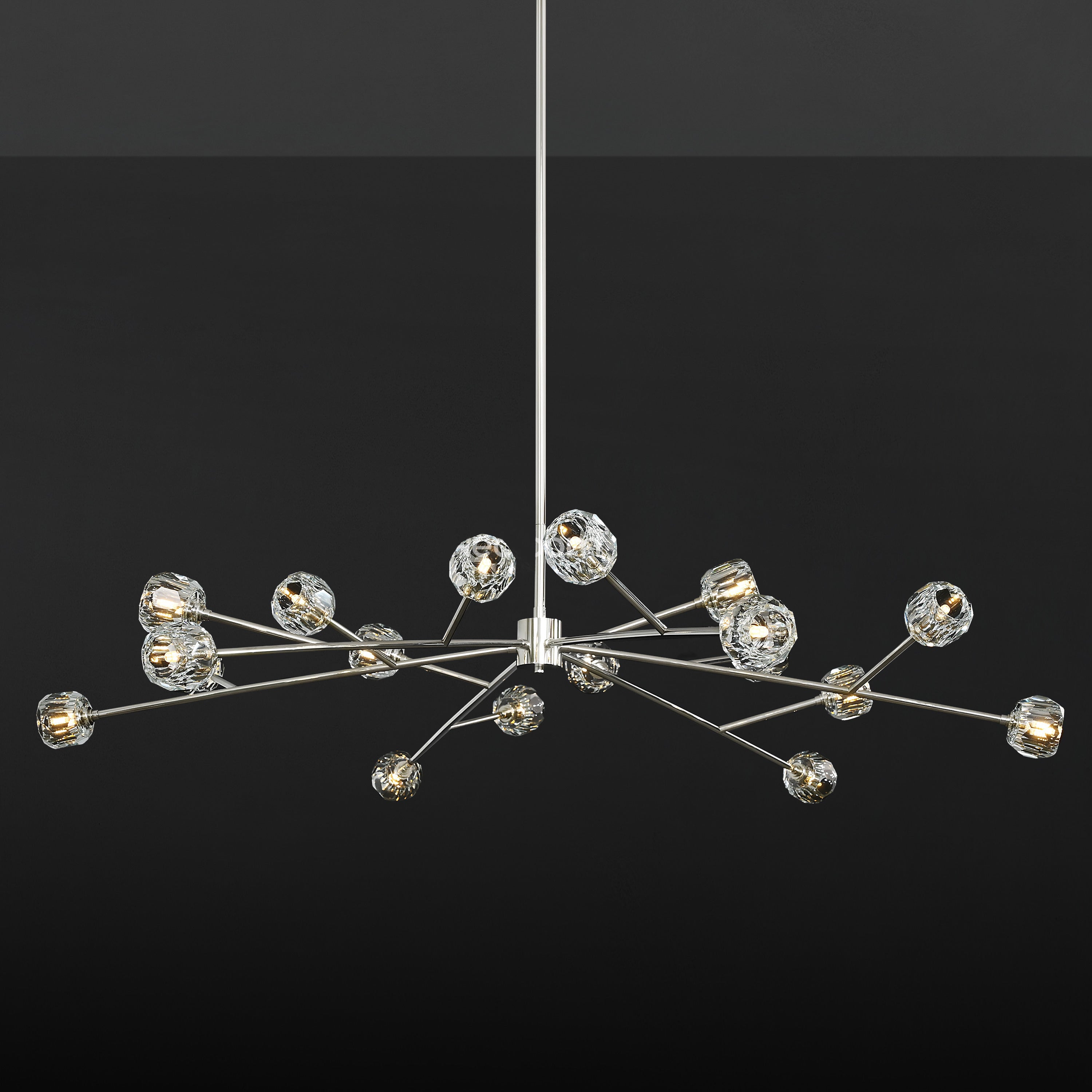 72 Inch Crystal Sputnik Sphere Chandelier – Boule