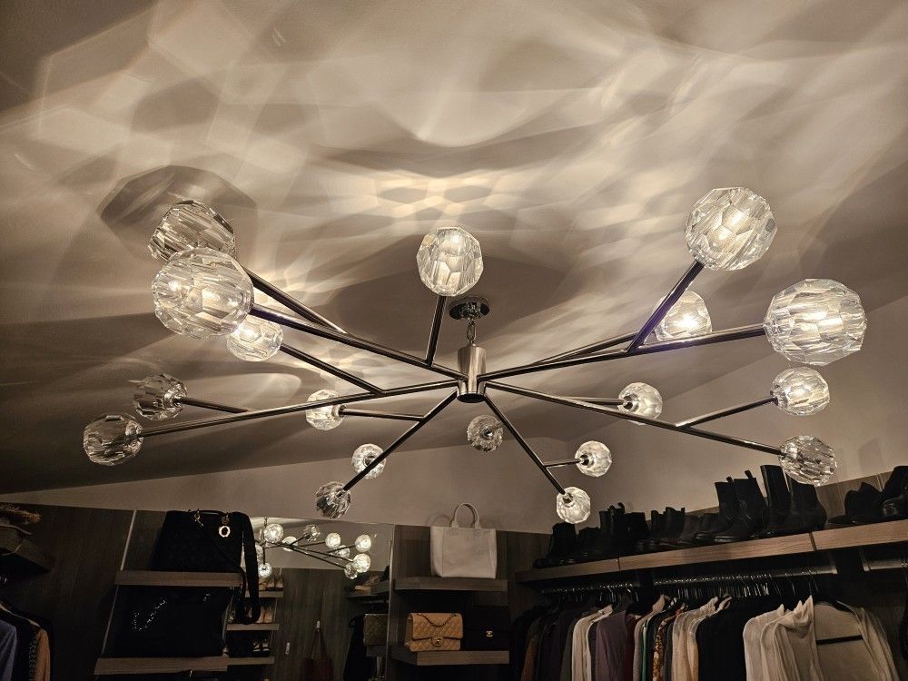 72 Inch Crystal Sputnik Sphere Chandelier – Boule