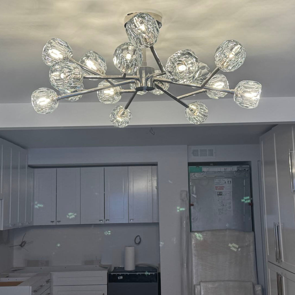 36 Inch Crystal Sputnik Sphere Chandelier – Boule