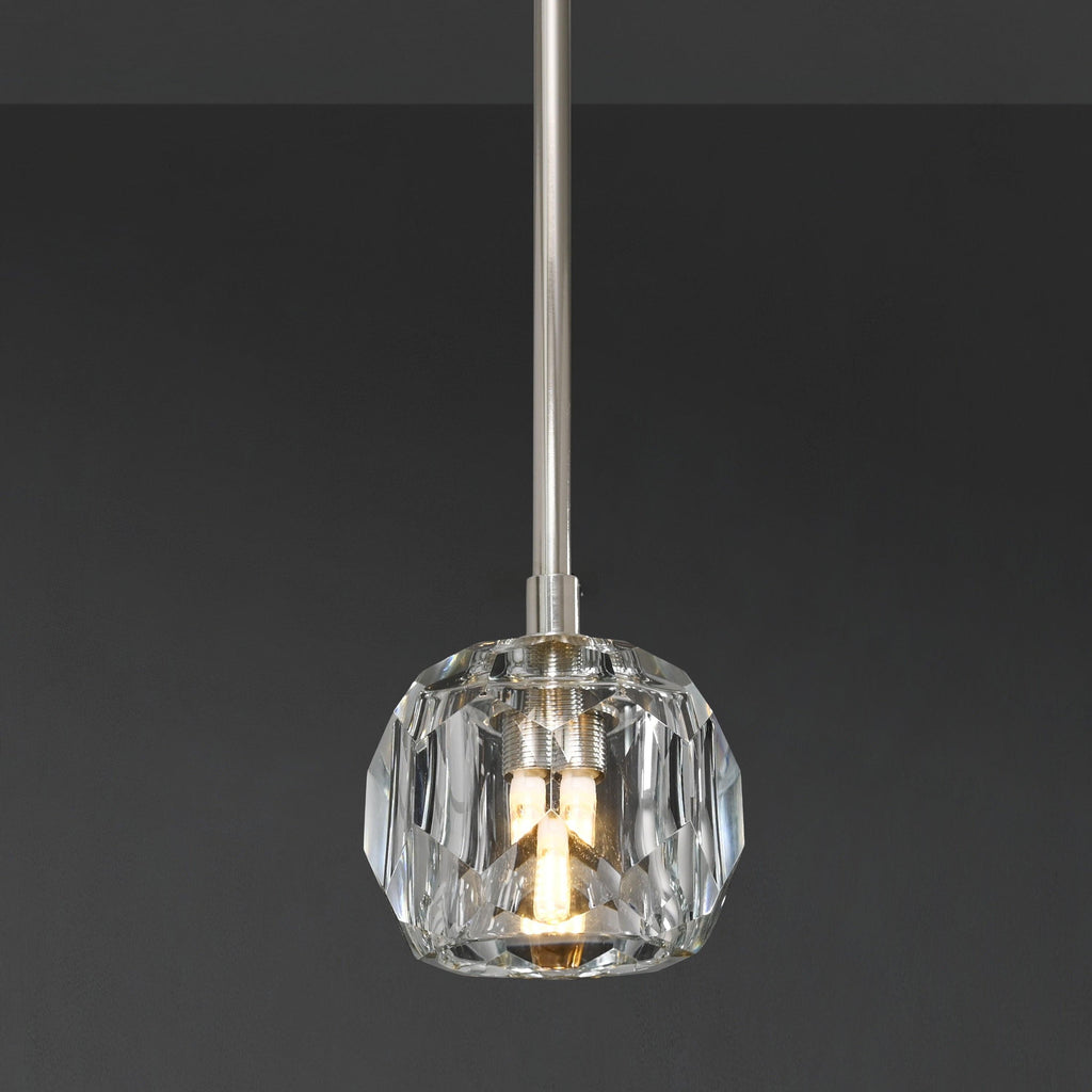 5 Inch Globe Crystal Rod Pendant Light – Boule
