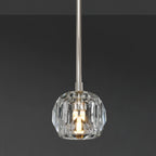5 Inch Globe Crystal Rod Pendant Light – Boule