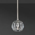5 Inch Globe Crystal Rod Pendant Light – Boule