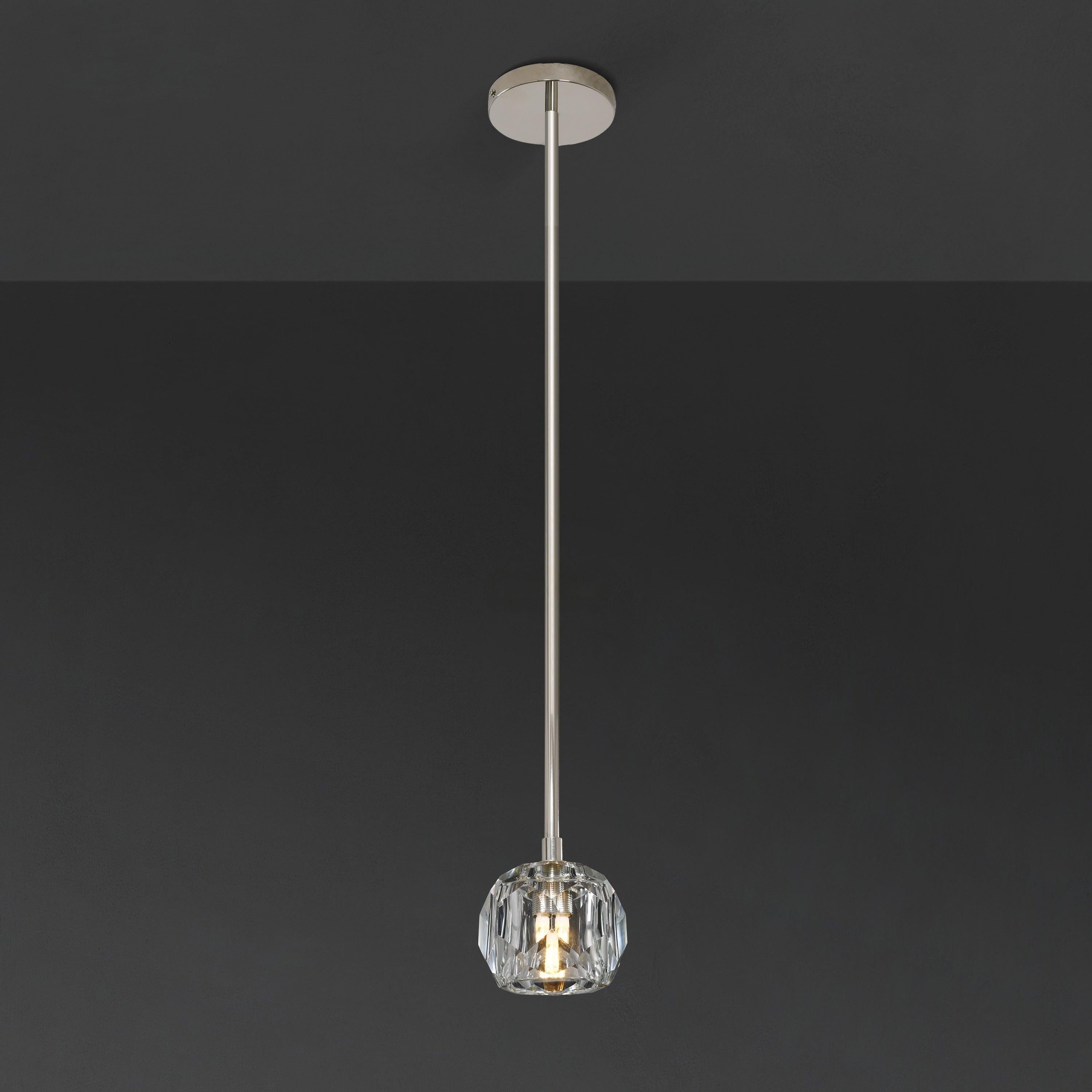 5 Inch Globe Crystal Rod Pendant Light – Boule