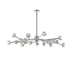 72 Inch Crystal Arm Oval Chandelier – Boule