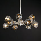 24 Inch Smoked Crystal Sputnik Sphere Chandelier – Boule