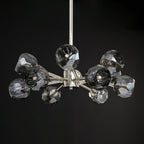24 Inch Smoked Crystal Sputnik Sphere Chandelier – Boule