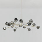 48 Inch Smoked Crystal Sputnik Sphere Chandelier – Boule