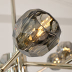 48 Inch Smoked Crystal Sputnik Sphere Chandelier – Boule