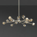 48 Inch Smoked Crystal Sputnik Sphere Chandelier – Boule