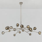 60 Inch Smoked Crystal Sputnik Sphere Chandelier – Boule