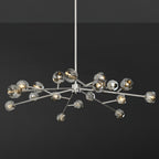 60 Inch Smoked Crystal Sputnik Sphere Chandelier – Boule