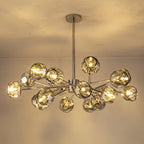 36 Inch Smoked Crystal Sputnik Sphere Chandelier – Boule