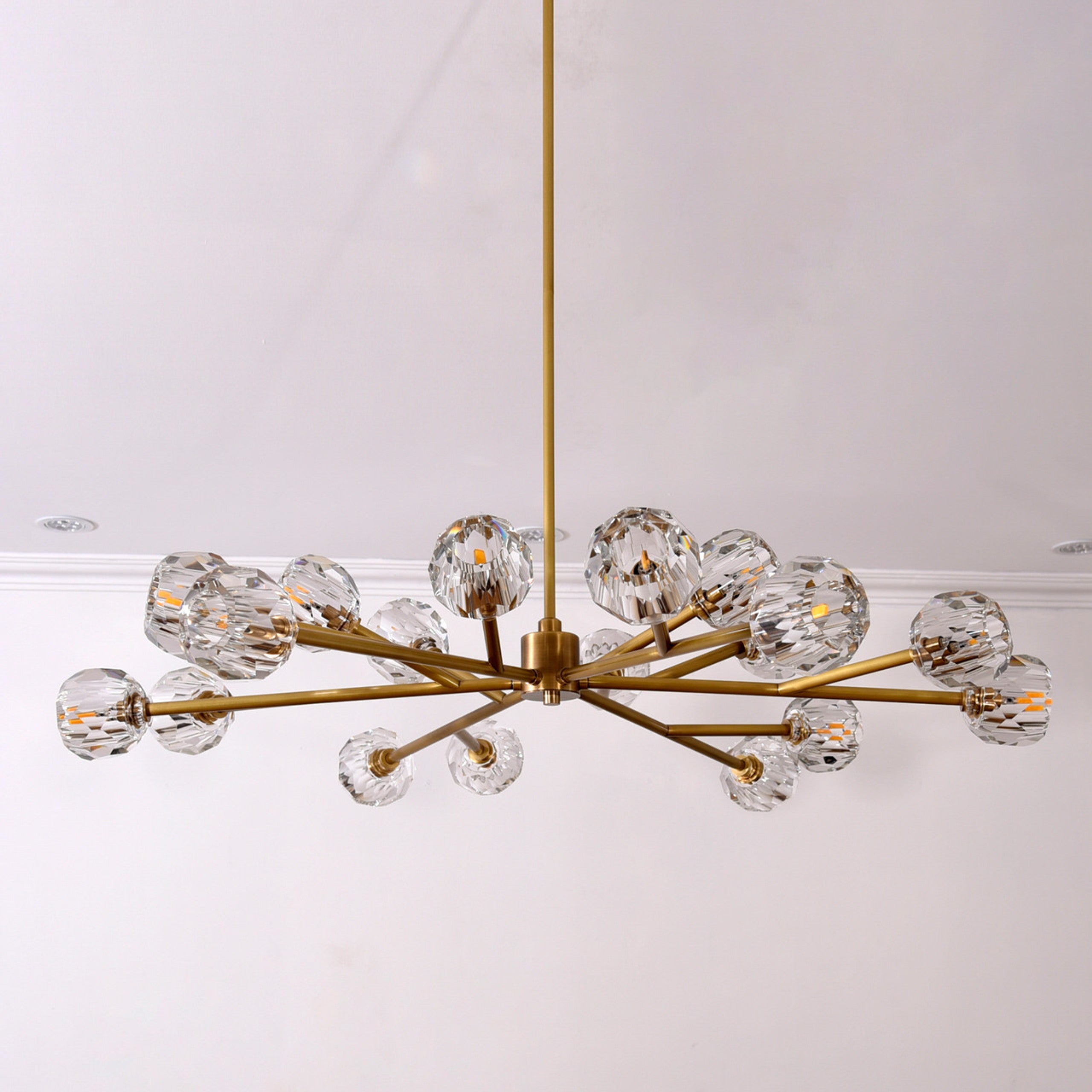 48 Inch Sputnik Globe Crystal Chandelier – Boule