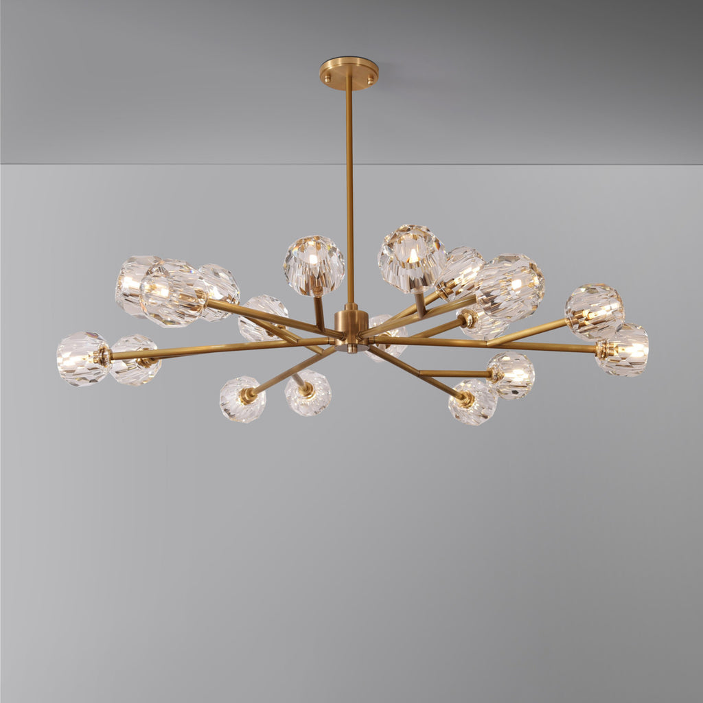 48 Inch Sputnik Globe Crystal Chandelier – Boule