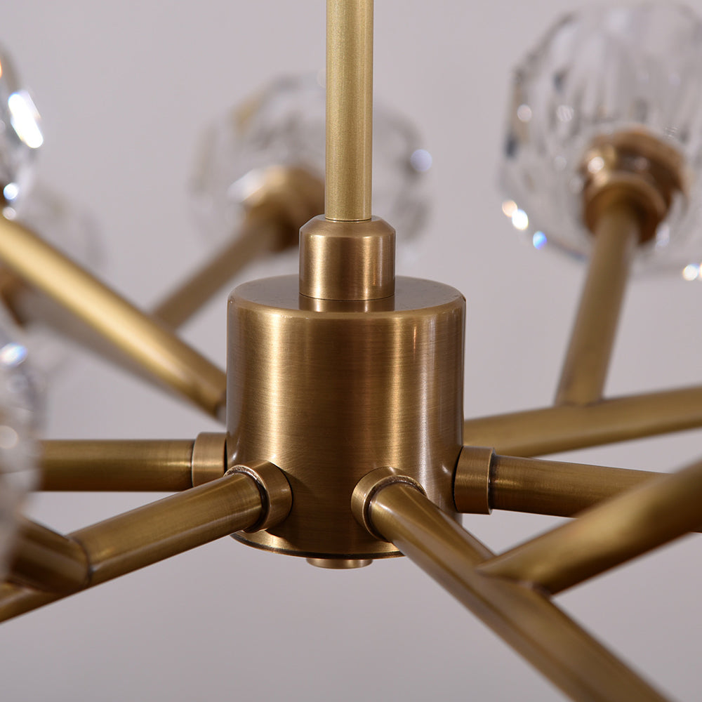 48 Inch Sputnik Globe Crystal Chandelier – Boule