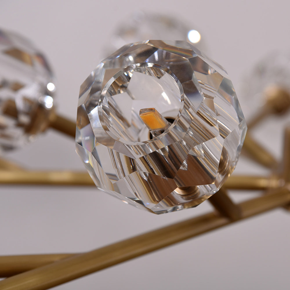 48 Inch Sputnik Globe Crystal Chandelier – Boule