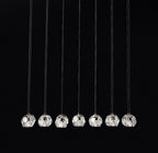 48 Inch Crystal Cluster Linear Chandelier – Boule