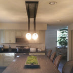 60 Inch Globe Crystal Cluster Linear Chandelier – Boule