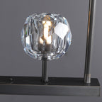 60 Inch Linear Crystal Globe Chandelier – Boule