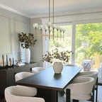 60 Inch Globe Smoked Crystal Double Linear Chandelier – Boule