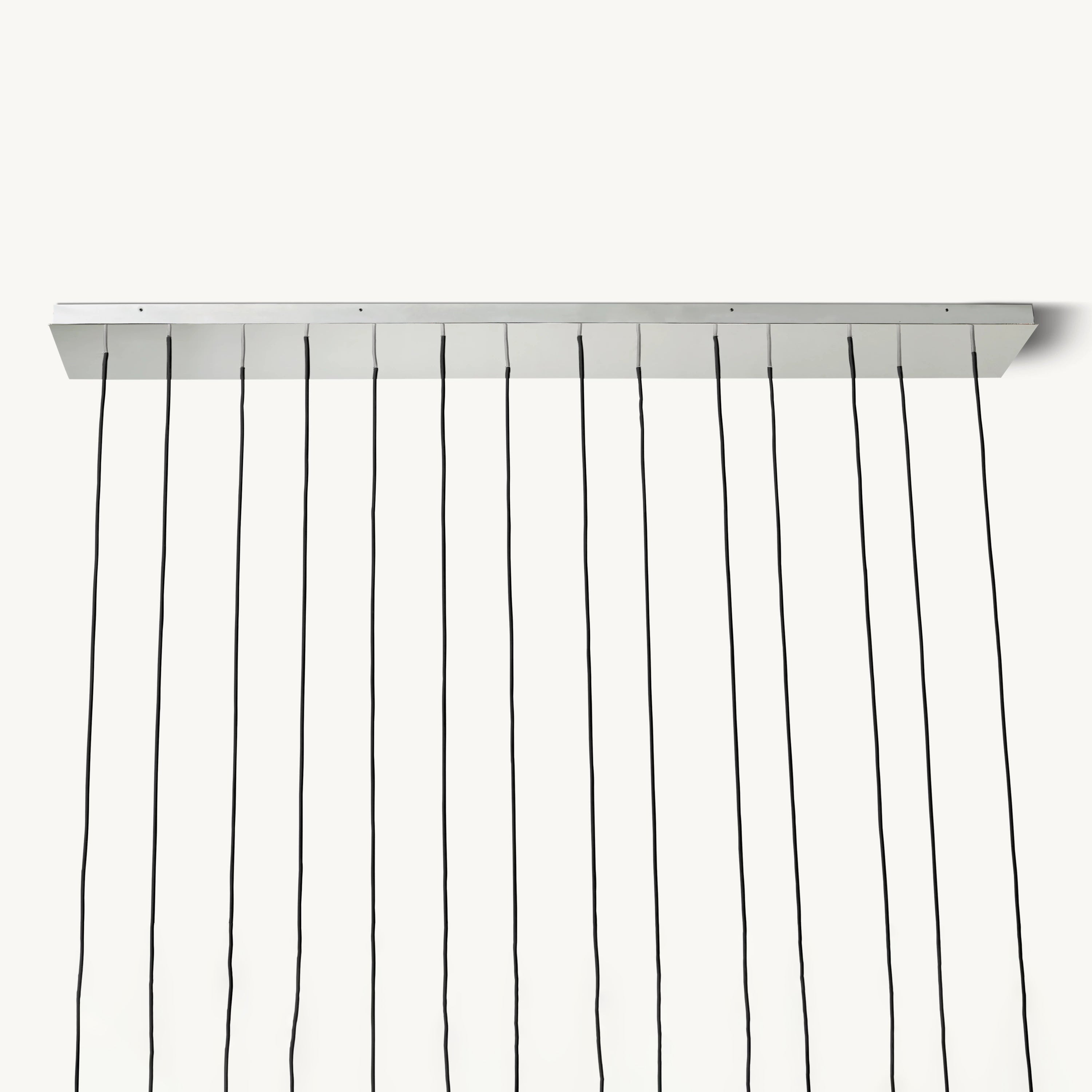 48 Inch Crystal Cluster Linear Chandelier – Boule