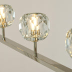 60 Inch Crystal Globe Linear Chandelier – Boule